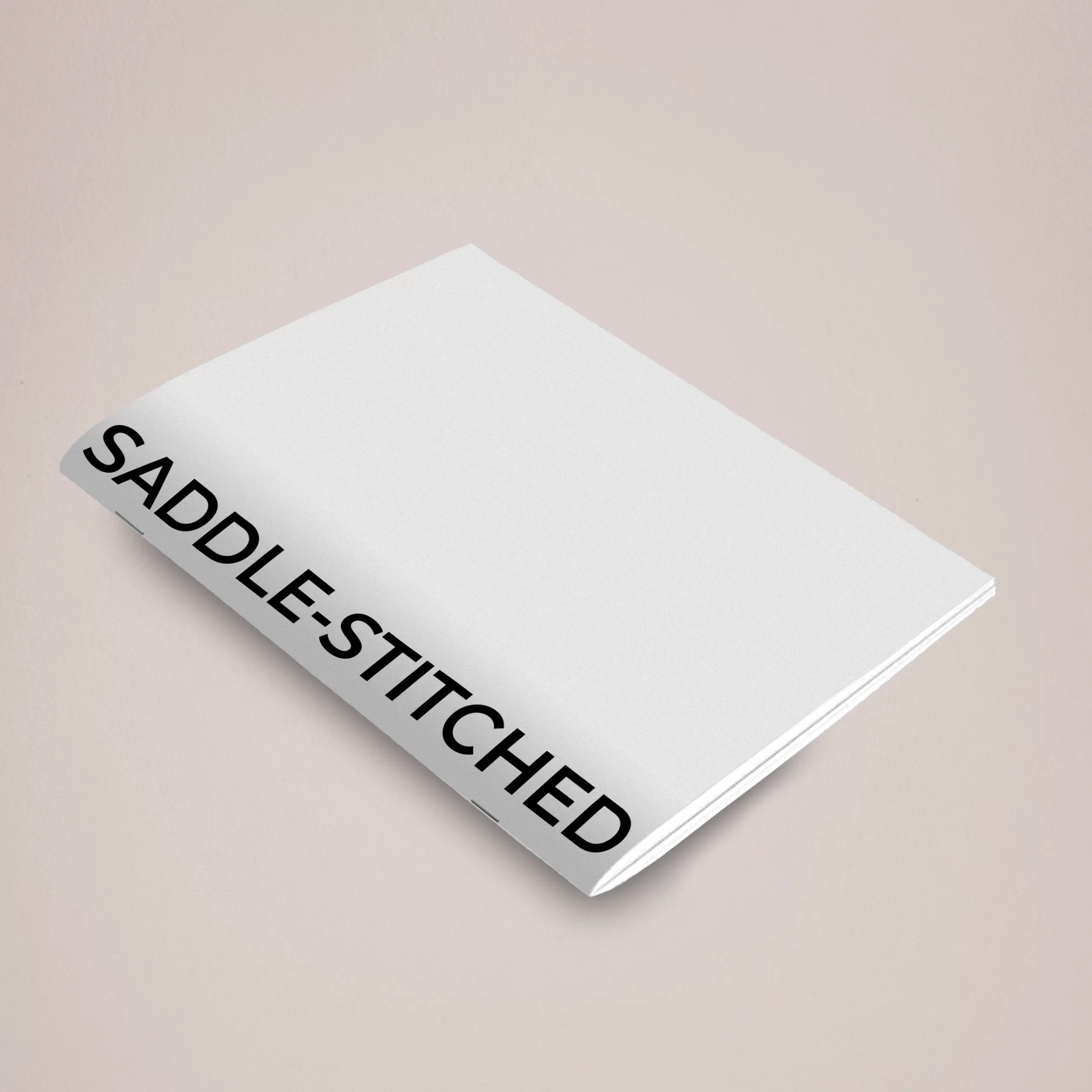 Binding Types -saddle stitched