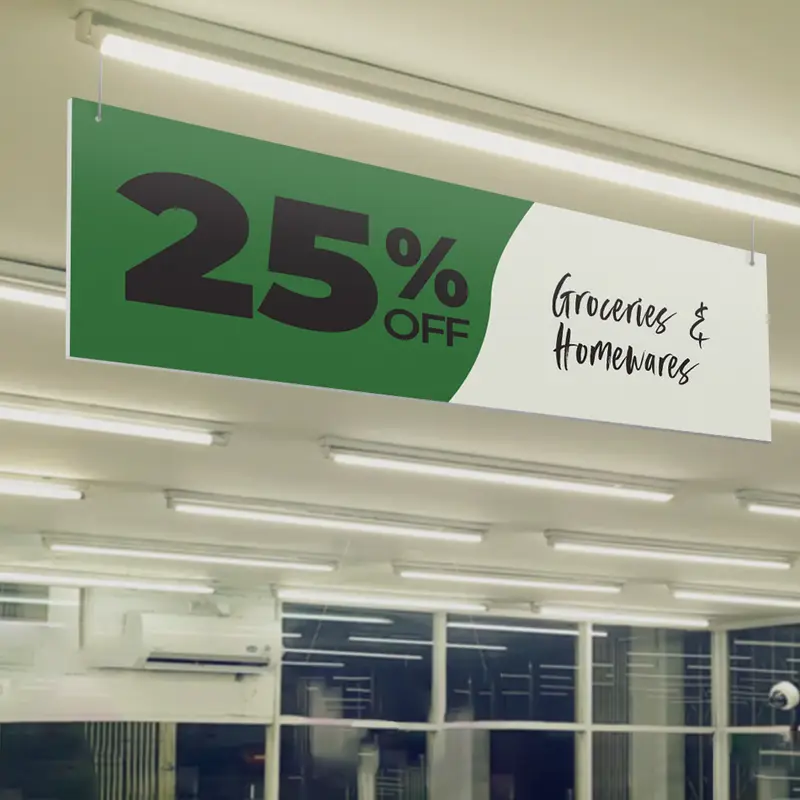 Foamex in Context - Supermarket