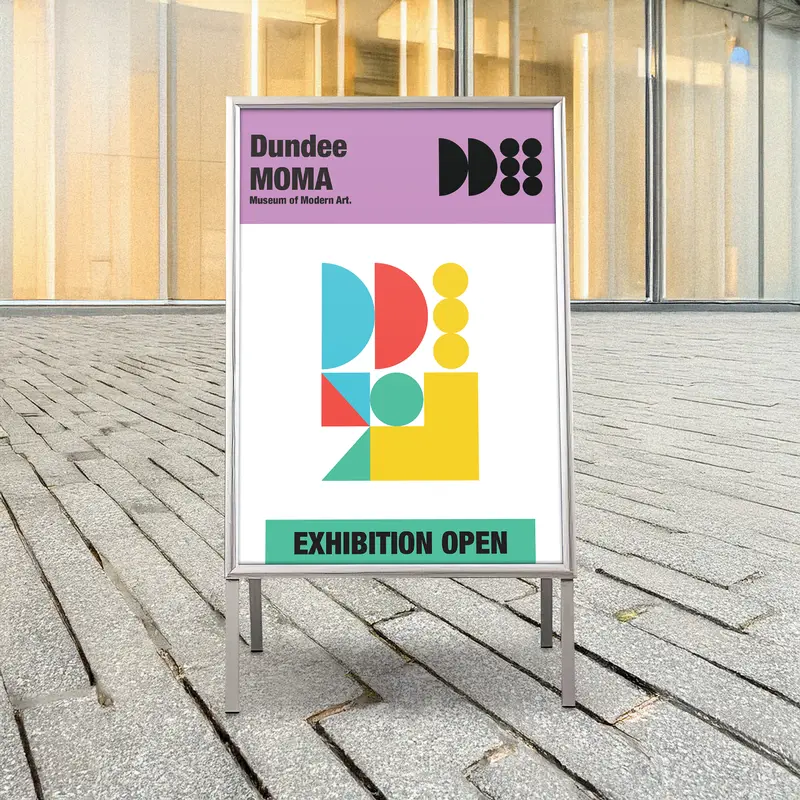 LF Board - Dundee MOMA Exhibition Open