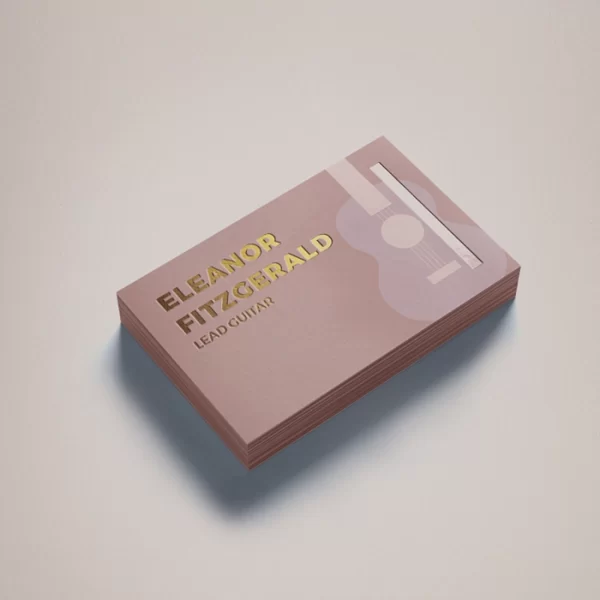 400Gsm Foiled Business Cards