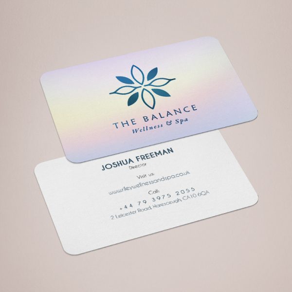 Rounded Corner Business Cards