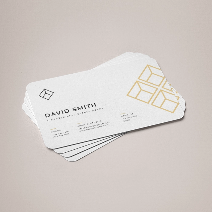 Round Corner Metallic BC