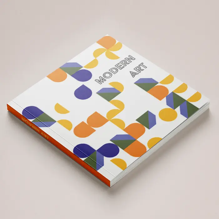 Square Perfect Bound Booklet 1