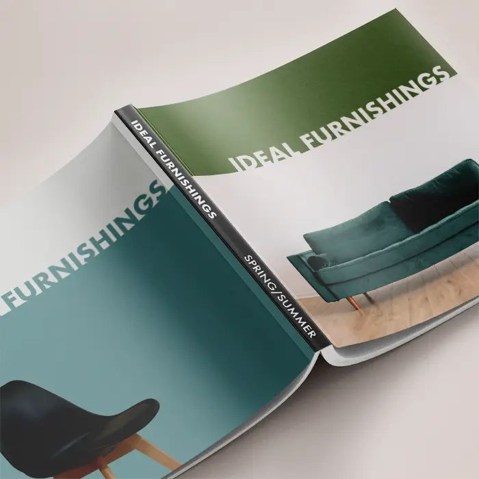 Square Perfect Bound - Spine L0ying Down copy