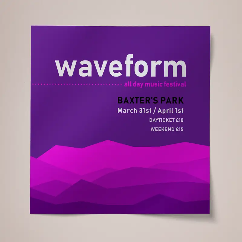 Square Poster - Flat On